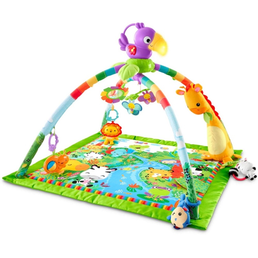 Fisher-Price Rainforest Music Lights Deluxe Gym